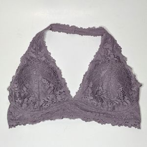 XL purple Marilyn Monroe halter bralette